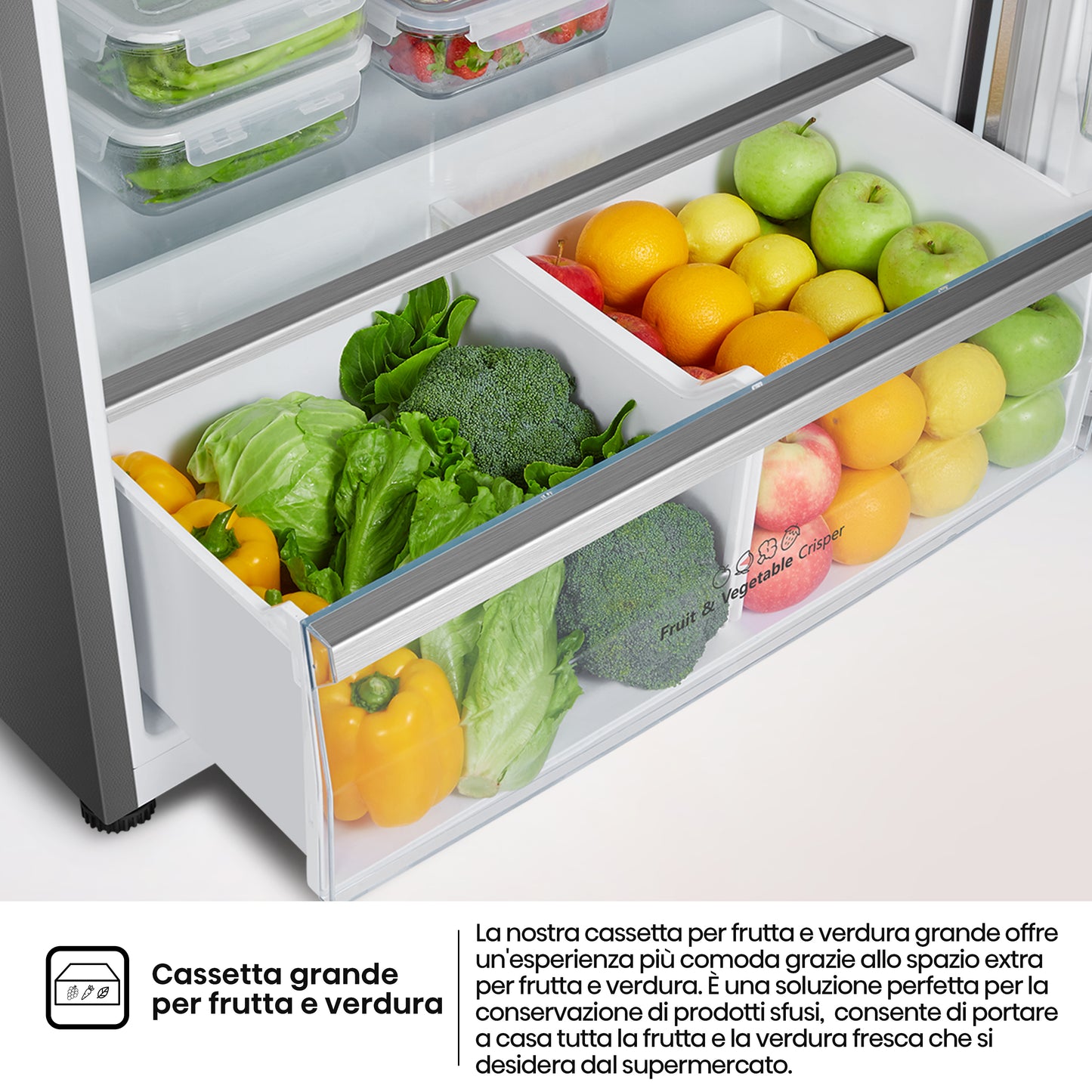 Hisense frigorifero/congelatore RT728N4WCE libera installazione 553L Classe E Dispenser Acqua Profondità ridotta Porta Reversibile
