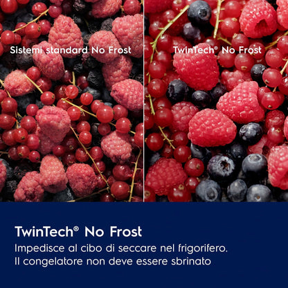 Electrolux LNT6ME18S Frigocongelatore Serie 600 TwinTech® Total No Frost 177,2 cm