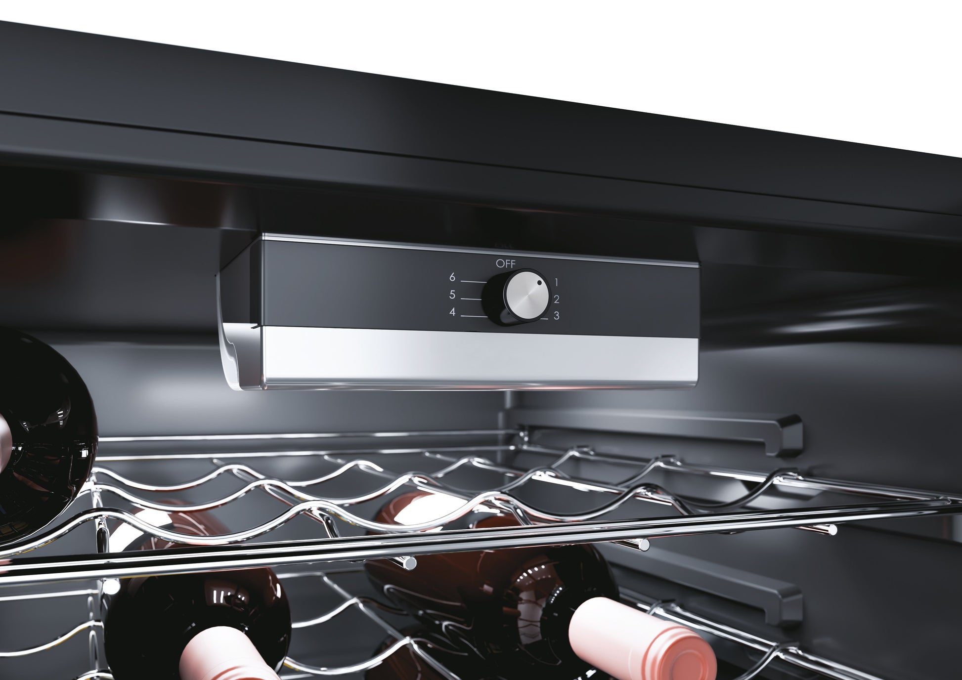 Candy CWC 021 M/NF Cantinetta vino con compressore Libera installazione Nero 21 bottiglia/bottiglie