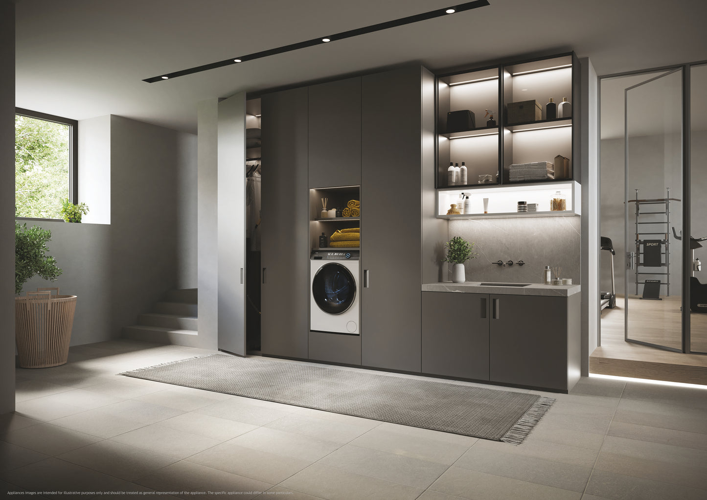 Haier I-Pro Serie 7 Plus, Lavasciuga 9+6 KG, 10% più efficente della classe A, 1400 giri, Bianco, Direct Motion, Refresh, Wi-Fi, HWD90-B14979EUIT