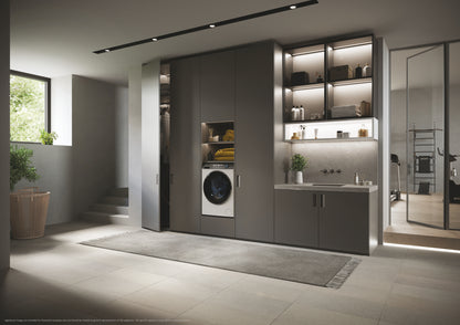 Haier I-Pro Serie 7 Plus, Lavasciuga 9+6 KG, 10% più efficente della classe A, 1400 giri, Bianco, Direct Motion, Refresh, Wi-Fi, HWD90-B14979EUIT